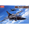 Mikoyan-Gurevich Mig-23 Flogger Soviet/Russian Air Force 1/144 Scale Plastic Model Kit (Assembly Required) by Academy