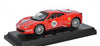 2010 Ferrari 458 challenge #5 F142 - RED - 1/24 Scale Diecast Model by Bburago