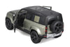 2022 Land Rover Defender - Metallic Green - 110 1/25 Scale Diecast Model by Bburago