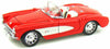 1957 Chevrolet Corvette - RED - 1/24 Diecast Metal Model by Welly