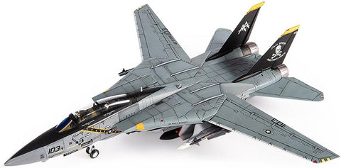 F-14 F-14B Tomcat VF-103 Jolly Rogers, Final Tomcat Cruise 2004 US NAVY - 1/72 Diecast Model by JC Wings