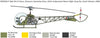 Bell H-13 OH-13 Sioux Helicopter "MASH" US ARMY 1/48 Scale Plastic Model Kit (Assembly Required) by Italeri