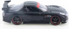 5.25 inch 1993 Mazda RX-7 -  BLACK - 1/32 Scale Diecast Metal Model by Jada