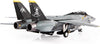 F-14 F-14B Tomcat VF-103 Jolly Rogers, Final Tomcat Cruise 2004 US NAVY - 1/72 Diecast Model by JC Wings