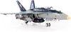 Boeing F/A-18C F/A-18 (F-18) Hornet - VFA-34 "Blue Blasters" USS Carl Vinson, The Last Cruise 2018, - US NAVY - 1/72 Scale diecast model by JC Wings