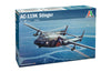 Fairchild C-119 AC-119 AC-119K Stinger Gunship - USAF 1/72 Scale Plastic Model Kit (Assembly Required) by Italeri
