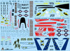 Grumman F-14 F-14A Tomcat - US NAVY 1/48 Scale Plastic Model Kit (Assembly Required) by Italeri