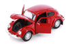 Volkswagen VW 1973 Classic Beetle - RED - 1/24 Scale Diecast Metal Model by Maisto