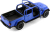 2021 Jeep Gladiator Overland Open Top - BLUE - 1/27 Diecast Metal Model by MotorMax