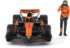 2024 Miami - McLaren Formula 1 F1 MCL38 #4 Lando Norris 1/24 Diecast Metal Model by Bburago