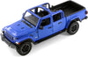 2021 Jeep Gladiator Overland Open Top - BLUE - 1/27 Diecast Metal Model by MotorMax