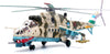 MI-24 Mi-24V Hind Attack Helicopter Gunship -  Baku, Azerbaijan, 2000 - 1/72 Scale Diecast Helicopter Model by Panzerkampf