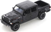 2021 Jeep Gladiator Rubicon Closed Top - BLACK - 1/27 Diecast Metal Model by MotorMax
