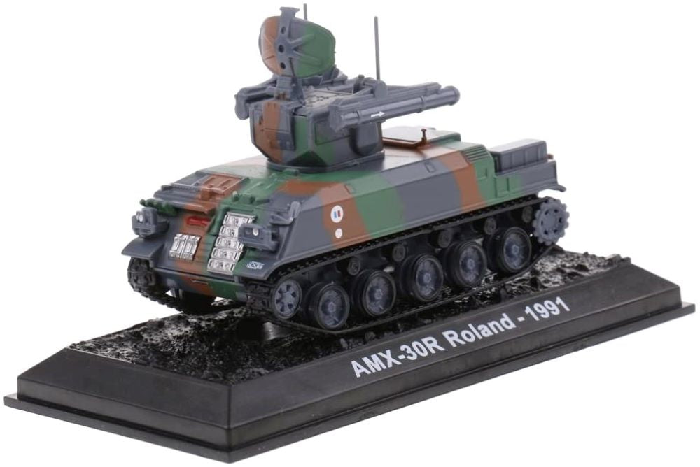 AMX-30R Roland - Anti-Aircraft Missile Vehicle 1/72 Scale Diecast Model by Amercom