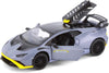 2021 Lamborghini Huracan STO - GRAY - 1/24  Scale Diecast Metal Model by Showcasts
