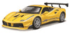 2016 Ferrari 488 challenge #25 - YELLOW - 1/24 Scale Diecast Model by Bburago