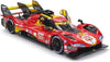 2024 Ferrari 499P #50 w/ Display Base  1/24 Scale Diecast Model by Bburago