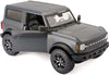 Ford 2021 Bronco Badlands - Dark Grey - 1/24 Scale Diecast Metal Model by Maisto