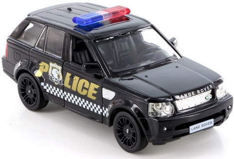 5 inch Police Land Rover Range Rover Sport Scale Diecast Metal Model by Unifortune