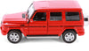2014 Mercedes-Benz G-Class G-500 - RED - 1/24 Diecast Metal Model by Welly