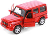 2014 Mercedes-Benz G-Class G-500 - RED - 1/24 Diecast Metal Model by Welly