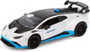 2021 Lamborghini Huracan STO - WHITE - 1/24  Scale Diecast Metal Model by Showcasts