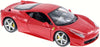 2009 Ferrari 458 Italia F142 - RED - 1/24 Scale Diecast Model by Bburago