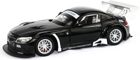 2010 BMW Z4 GT3 - Black - 1/24  Scale Diecast Metal Model by Showcasts