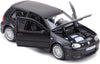2005 Volkswagen VW Golf R32 - Flat Black - 1/24 Diecast Metal Model by Maisto