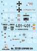 Leopard 2 2A4 "War Thunder" Special Bonus 1/35 Scale Plastic Model Kit (Assembly Required) by Italeri