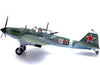 Ilyushin Il-2 Shturmovik Soviet Ground Attack Airplane Vasily Emelyanenko, 7.GvShAP, Soviet Air Force, August, 1943 1/72 Scale Diecast Metal Model by Legion