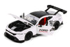 2024 Ford Mustang GT3 - WHITE - 1/24  Scale Diecast Metal Model by Showcasts