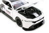 2024 Ford Mustang GT3 - WHITE - 1/24  Scale Diecast Metal Model by Showcasts