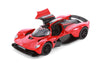 2024 Aston Martin Valkyrie - Red - 1/24 Diecast Metal Model by Showcasts