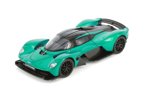2024 Aston Martin Valkyrie - Green - 1/24 Diecast Metal Model by Showcasts