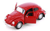 Volkswagen VW 1973 Classic Beetle - RED - 1/24 Scale Diecast Metal Model by Maisto