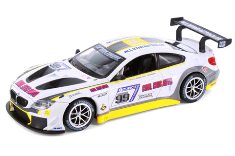 2016 BMW M6 GT3 Cool Chic Auto #99 1/24  Scale Diecast Metal Model by Showcasts