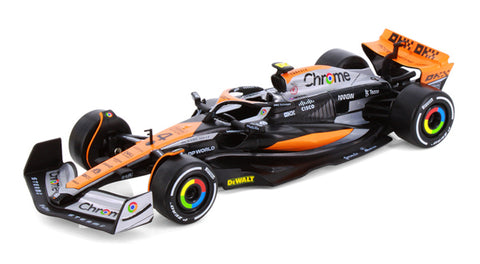 2023 McLaren MCL60 #4 Lando Norris Formula One F1  British GP - 1/24 Diecast Metal Model by Showcasts