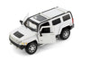 2005 Hummer H3 - WHITE - 1/24  Scale Diecast Metal Model by Showcasts