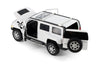 2005 Hummer H3 - WHITE - 1/24  Scale Diecast Metal Model by Showcasts