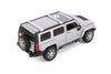 2005 Hummer H3 - SILVER - 1/24  Scale Diecast Metal Model by Showcasts
