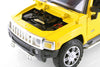 2005 Hummer H3 - YELLOW - 1/24  Scale Diecast Metal Model by Showcasts