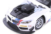 2010 BMW Z4 GT3 - White - 1/24  Scale Diecast Metal Model by Showcasts w/ BOX