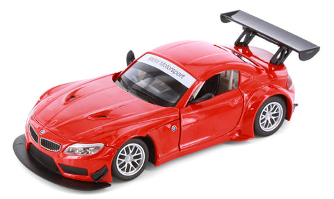 2010 BMW Z4 GT3 - WHITE - 1/24  Scale Diecast Metal Model by Showcasts