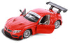 2010 BMW Z4 GT3 - WHITE - 1/24  Scale Diecast Metal Model by Showcasts
