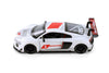 2015 Audi R8 LMS - WHITE - 1/24 Diecast Metal Model by Showcasts