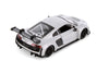 2015 Audi R8 LMS - SILVER - 1/24 Diecast Metal Model by Showcasts