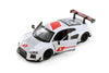 2015 Audi R8 LMS - WHITE - 1/24 Diecast Metal Model by Showcasts