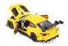 BMW M4 GT3 - YELLOW - 1/24  Scale Diecast Metal Model by Showcasts