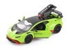 2021 Lamborghini Huracan STO - GREEN - 1/24  Scale Diecast Metal Model by Showcasts